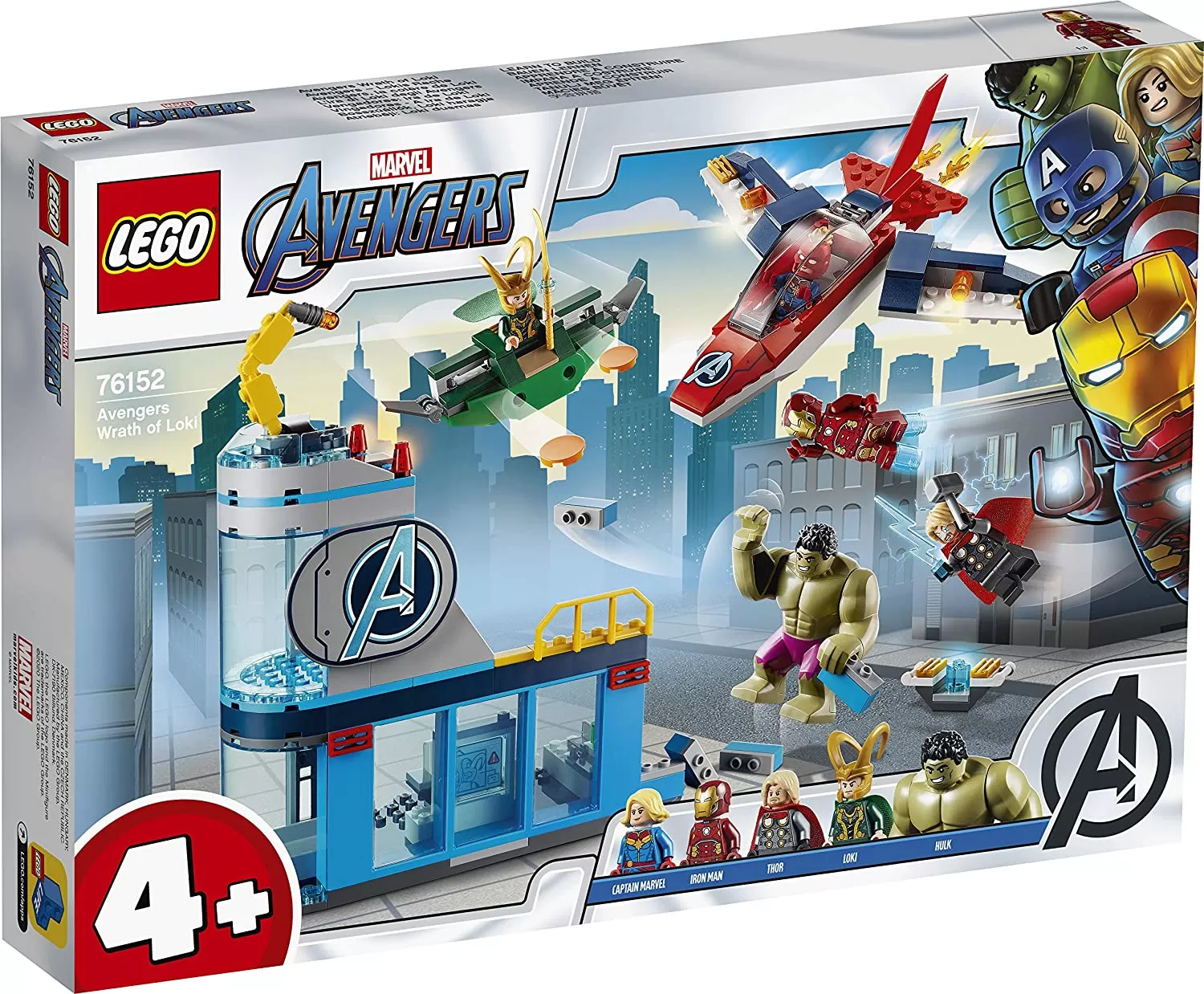 LEGO SUPER HEROES FURIA RAZBUNATORILOR IMPOTRIVA LUI LOKI 76152