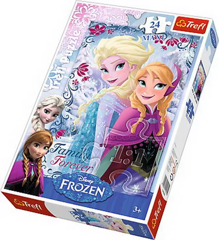 PUZZLE TREFL 24 MAXI SURORILE ANNA SI ELSA