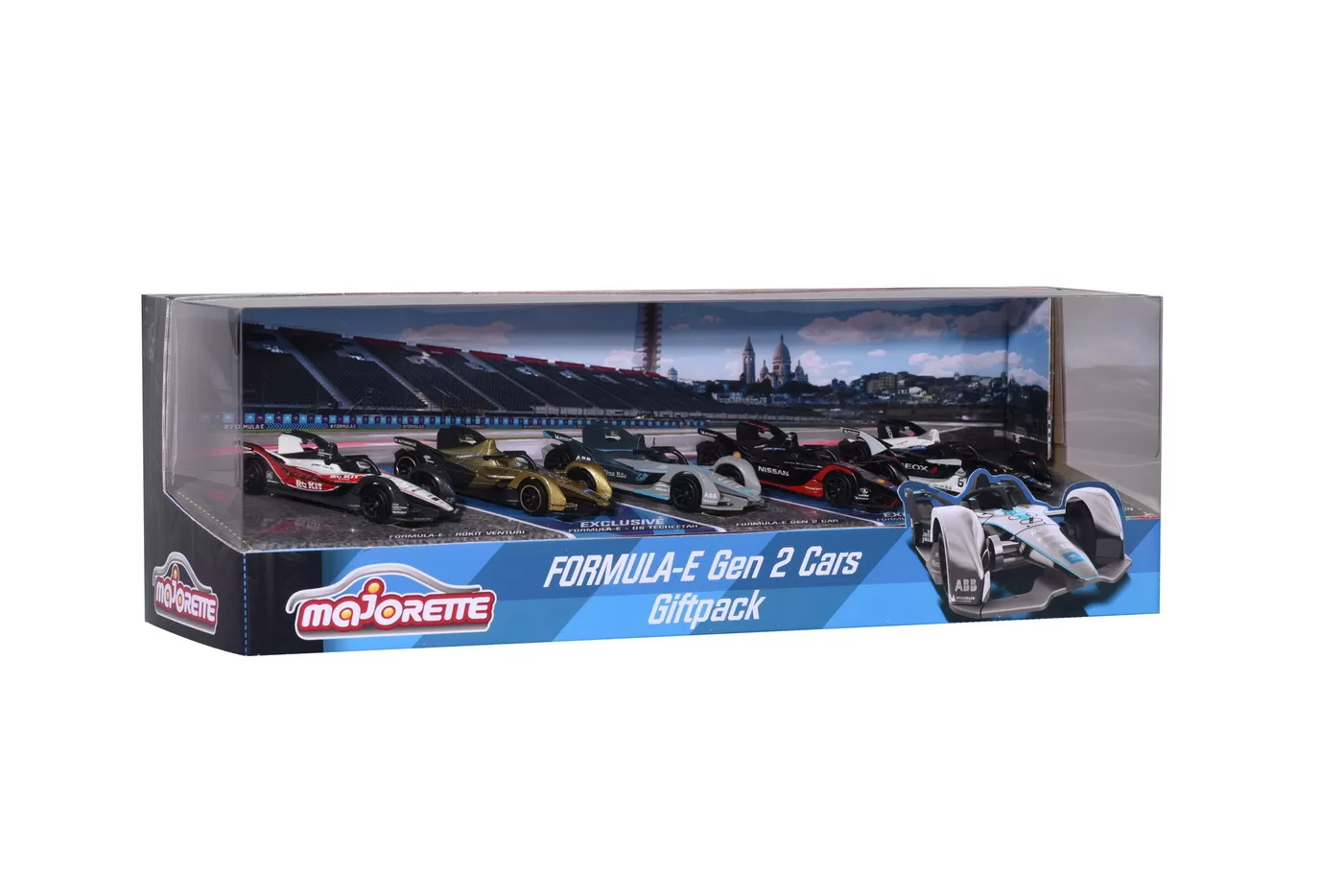 MAJORETTE SET 5 MASINUTE FORMULA-E DELUXE GEN 2