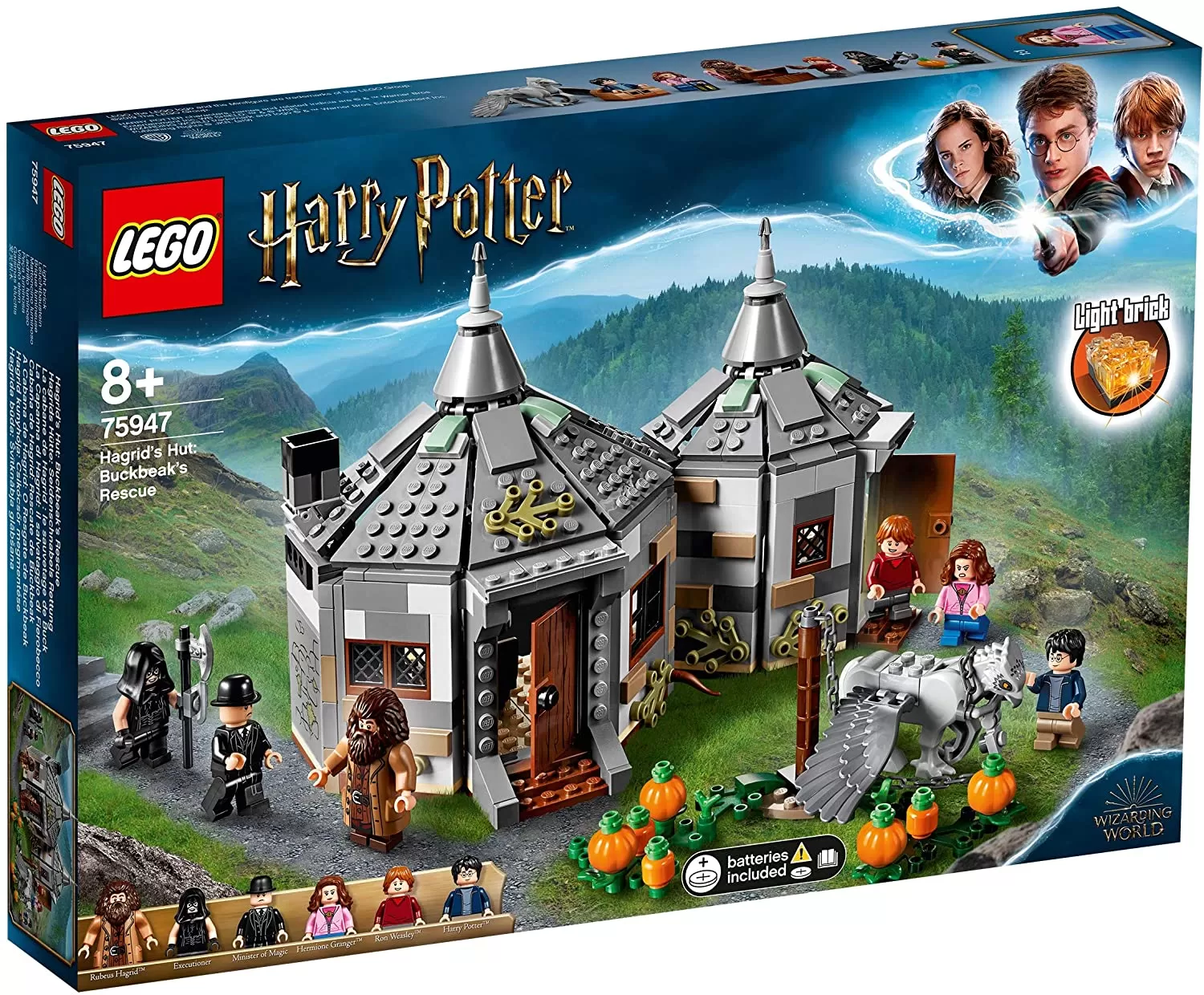 LEGO HARRY POTTER COLIBA LUI HAGRID ELIBERAREA LUI BUCKBEAK 75947
