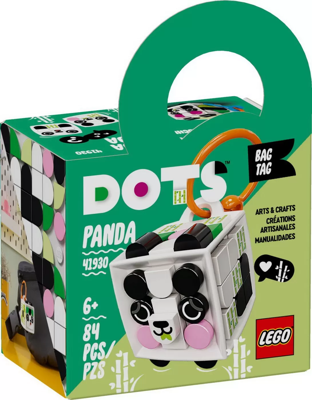 LEGO DOTS PANDA ECUSON DE BAGAJ 41930