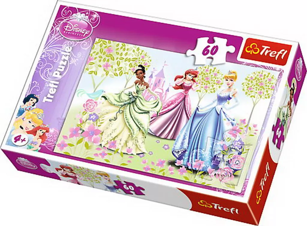 PUZZLE TREFL 60 PRINTESE IN GRADINA PALATULUI
