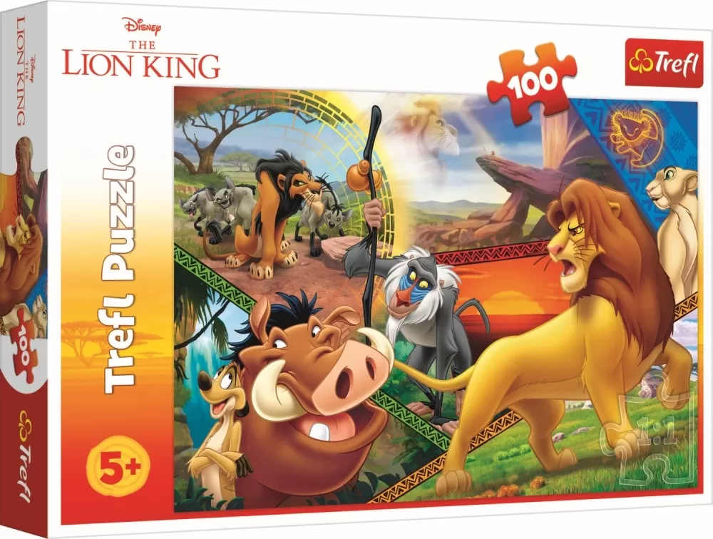 PUZZLE TREFL 100 AVENTURILE LEUSORULUI SIMBA