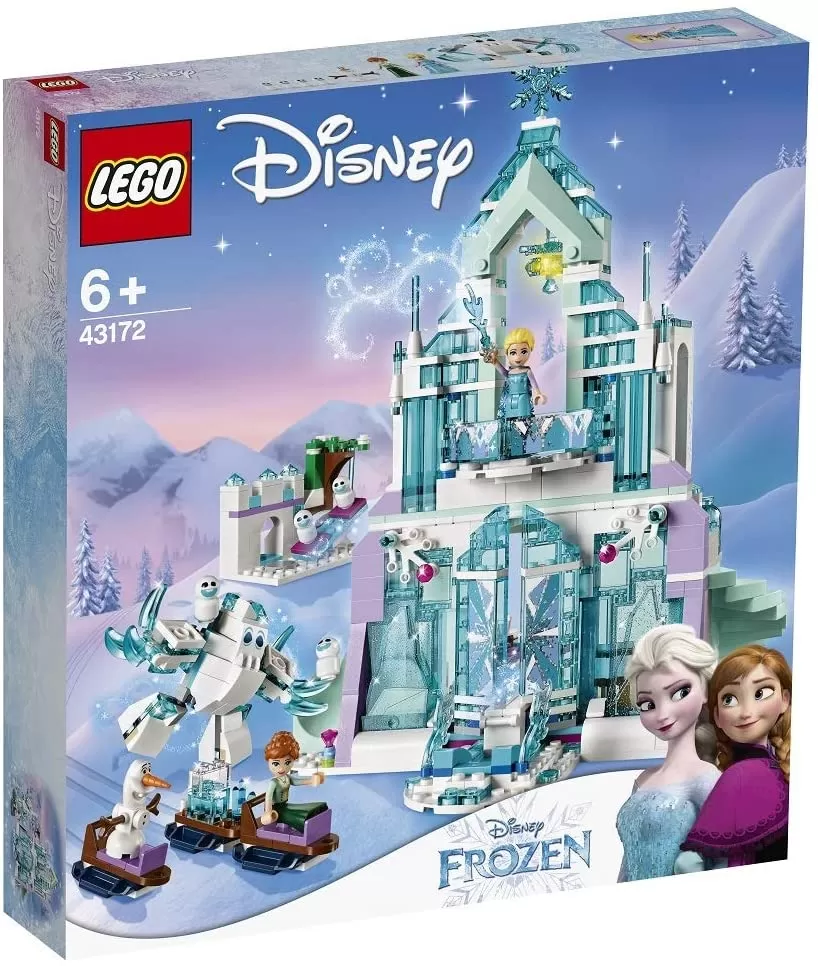 LEGO DISNEY PRINCESS ELSA ȘI PALATUL EI MAGIC DE GHEAŢĂ 43172