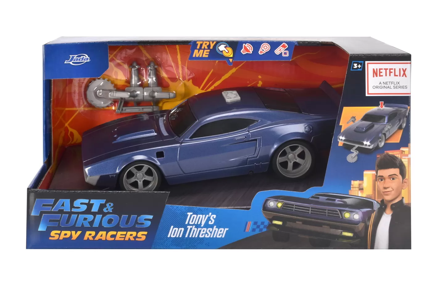 MASINUTA FAST AND FURIOUS SPY RACERS TONY’S ION THRESHER SCARA 1:24
