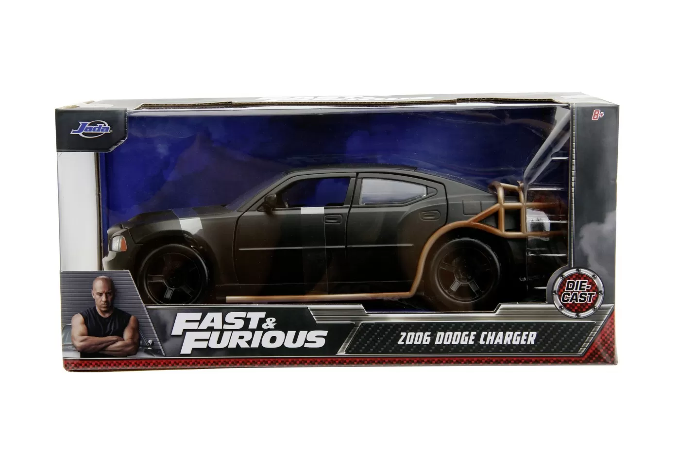 JADA FAST AND FURIOUS MASINUTA METALICA DODGE CHARGER SCARA 1:24