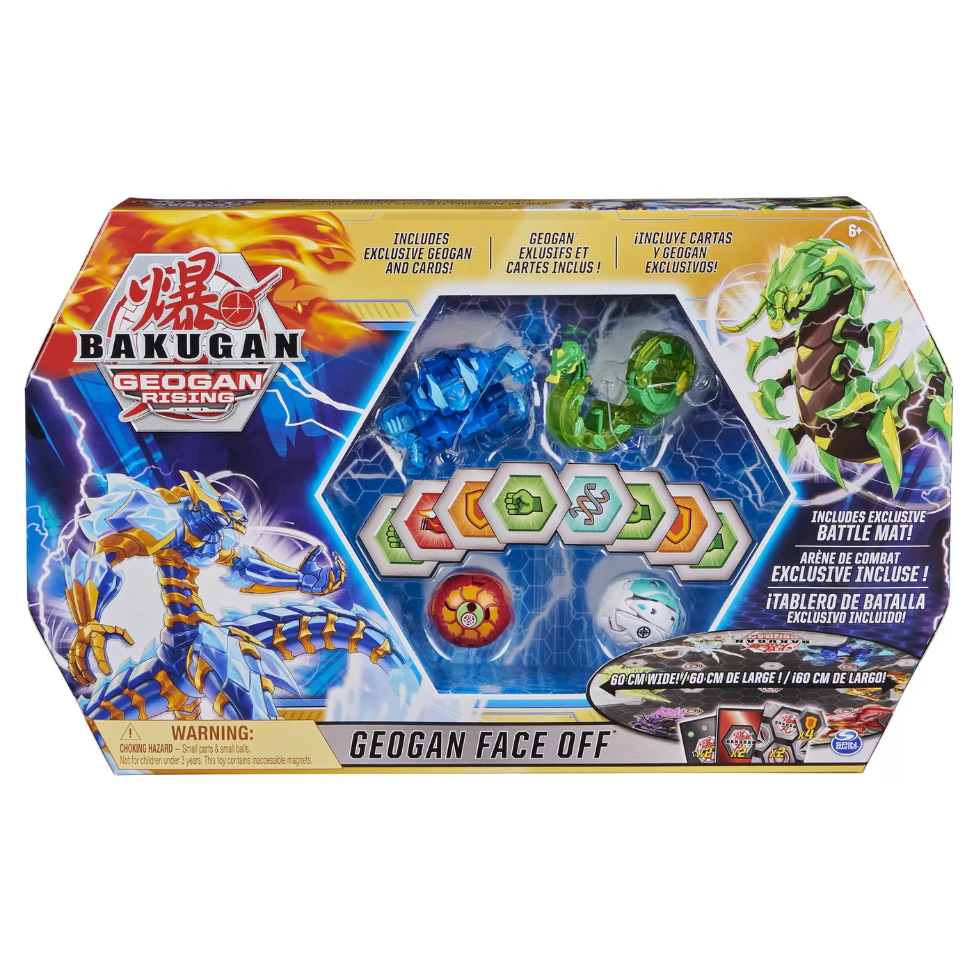 BAKUGAN S3 GEOGAN SET FACE OFF