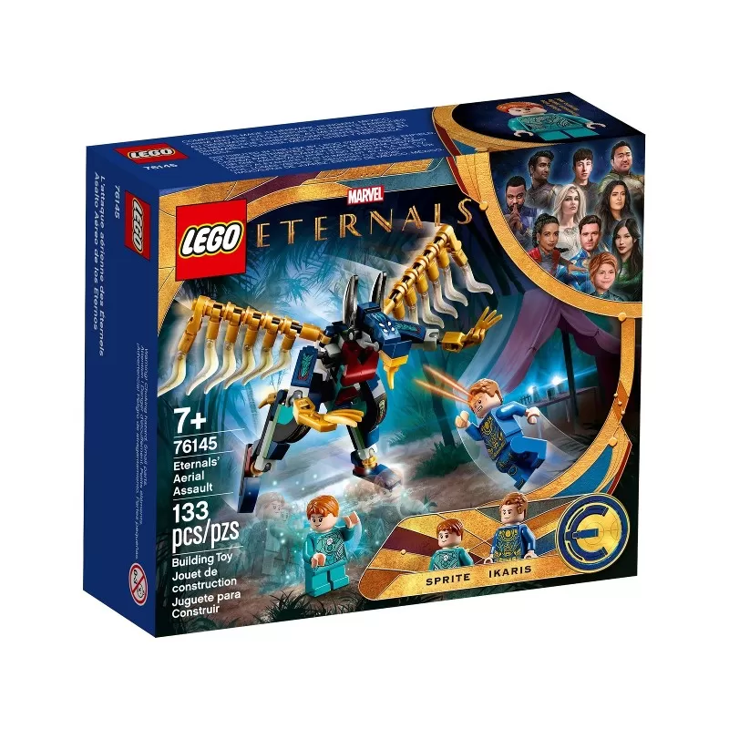 LEGO MARVEL SUPER HEROES ASALTUL AERIAN AL ETERNILOR 76145