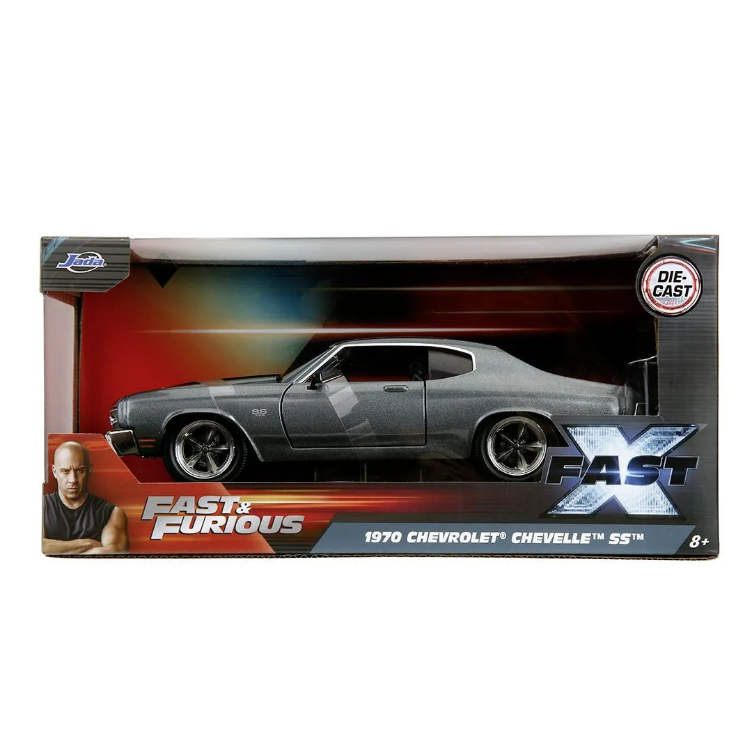 JADA FAST AND FURIOUS MASINUTA METALICA 1970 CHEVROLET CHEVELLE SS SCARA 1 LA 24