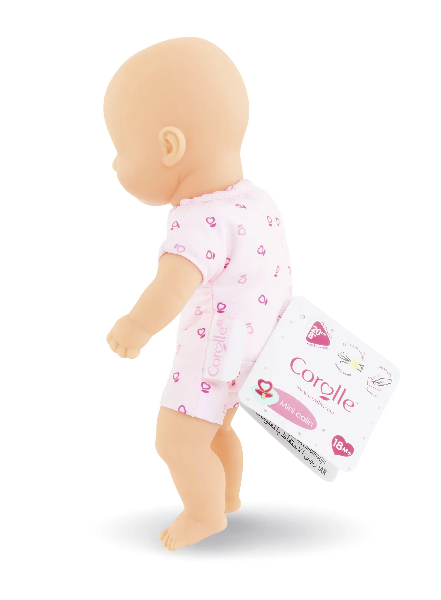 COROLLE MPP BEBELUS CALIN ROZ 20CM