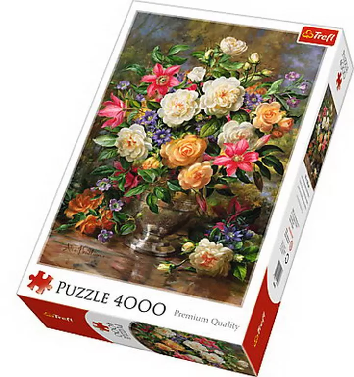 PUZZLE TREFL 4000 FLORI PENTRU REGINA ELISABETA