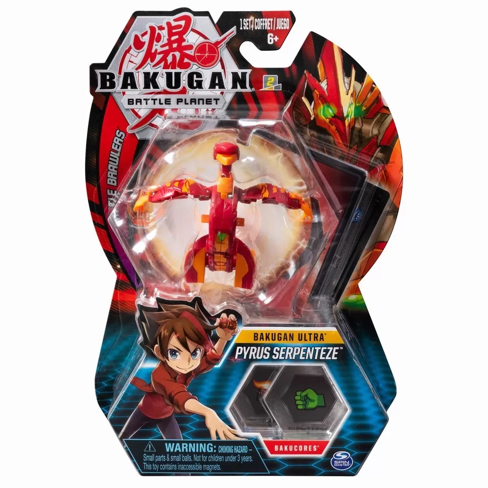 BAKUGAN BILA ULTRA PYRUS SERPENTEZE