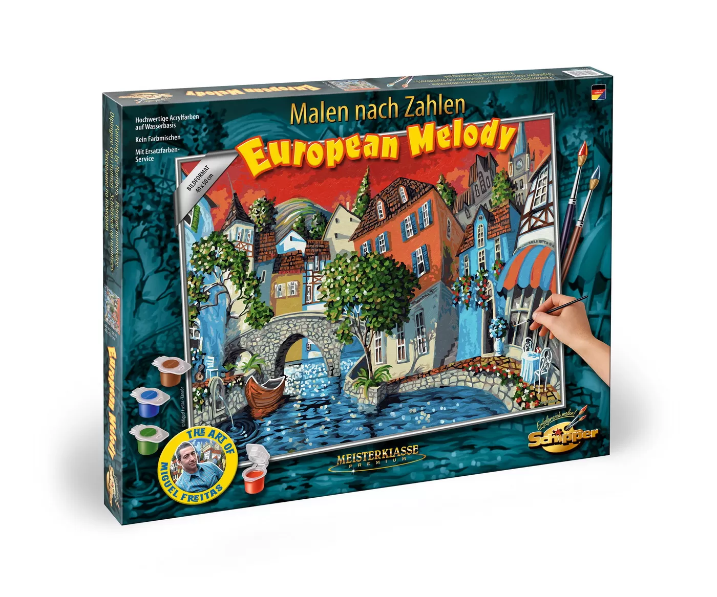 KIT PICTURA PE NUMERE SCHIPPER THE EUROPEAN MELODY