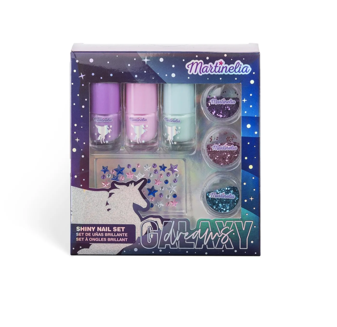 MARTINELIA GALAXY DREAMS SET PENTRU UNGHII SHINY