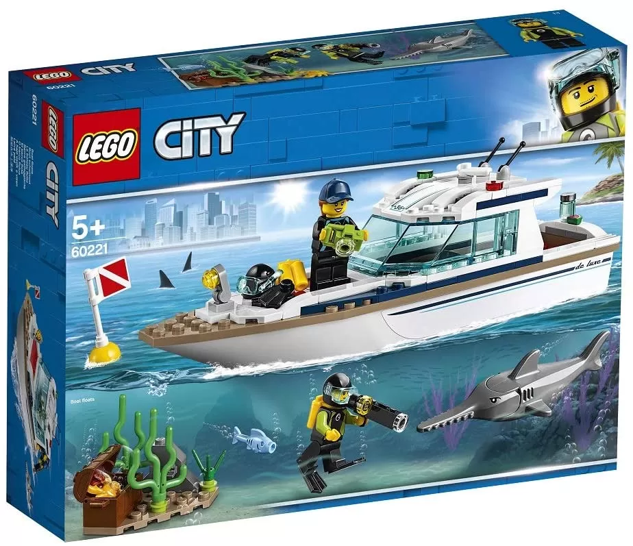 LEGO CITY IAHT PENTRU SCUFUNDARI 60221