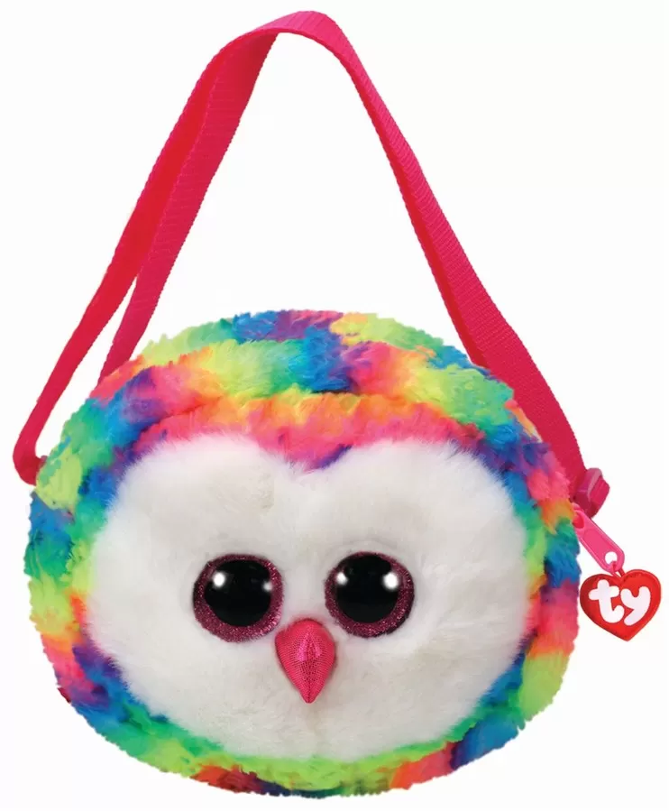 GENTUTA DE UMAR DIN PLUS TY 15CM BUFNITA MULTICOLORA