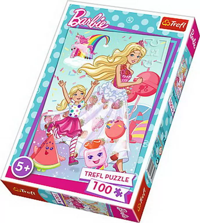 PUZZLE TREFL 100 LUMEA LUI BARBIE