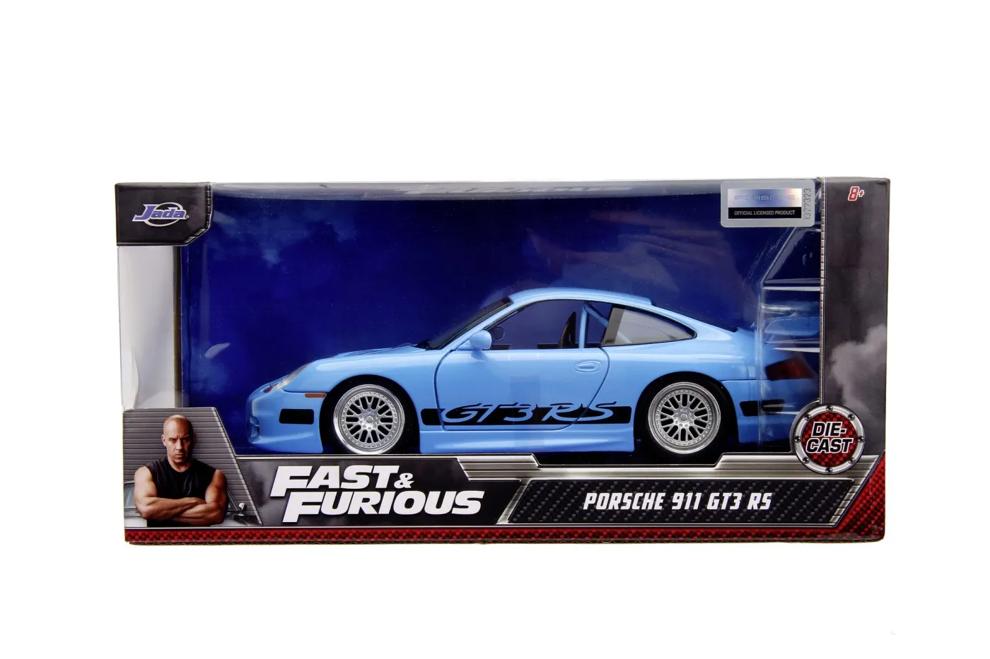 JADA FAST FURIOUS MASINUTA METALICA PORSCHE 911 GT3 RS SCARA 1:24