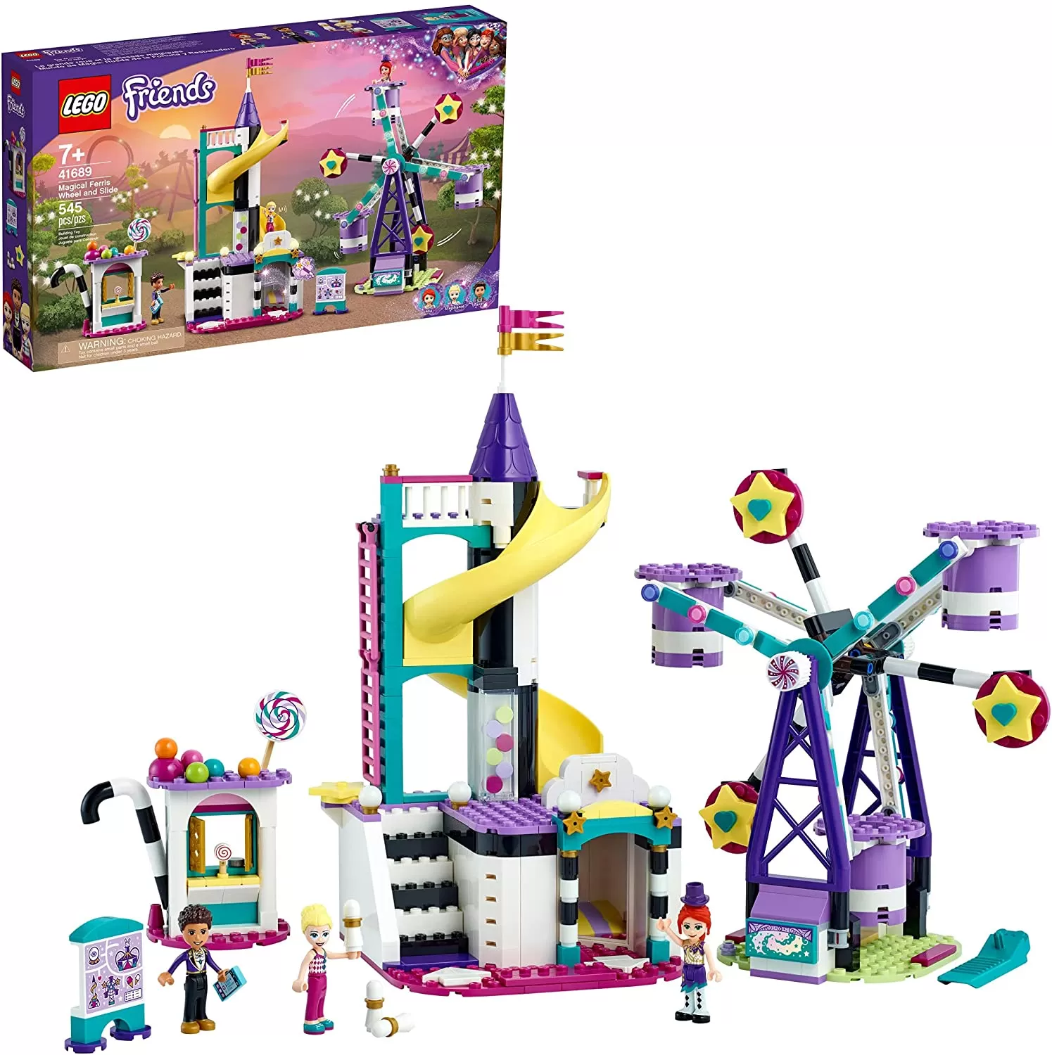 LEGO FRIENDS ROATA SI TOBOGAN MAGIC 41689