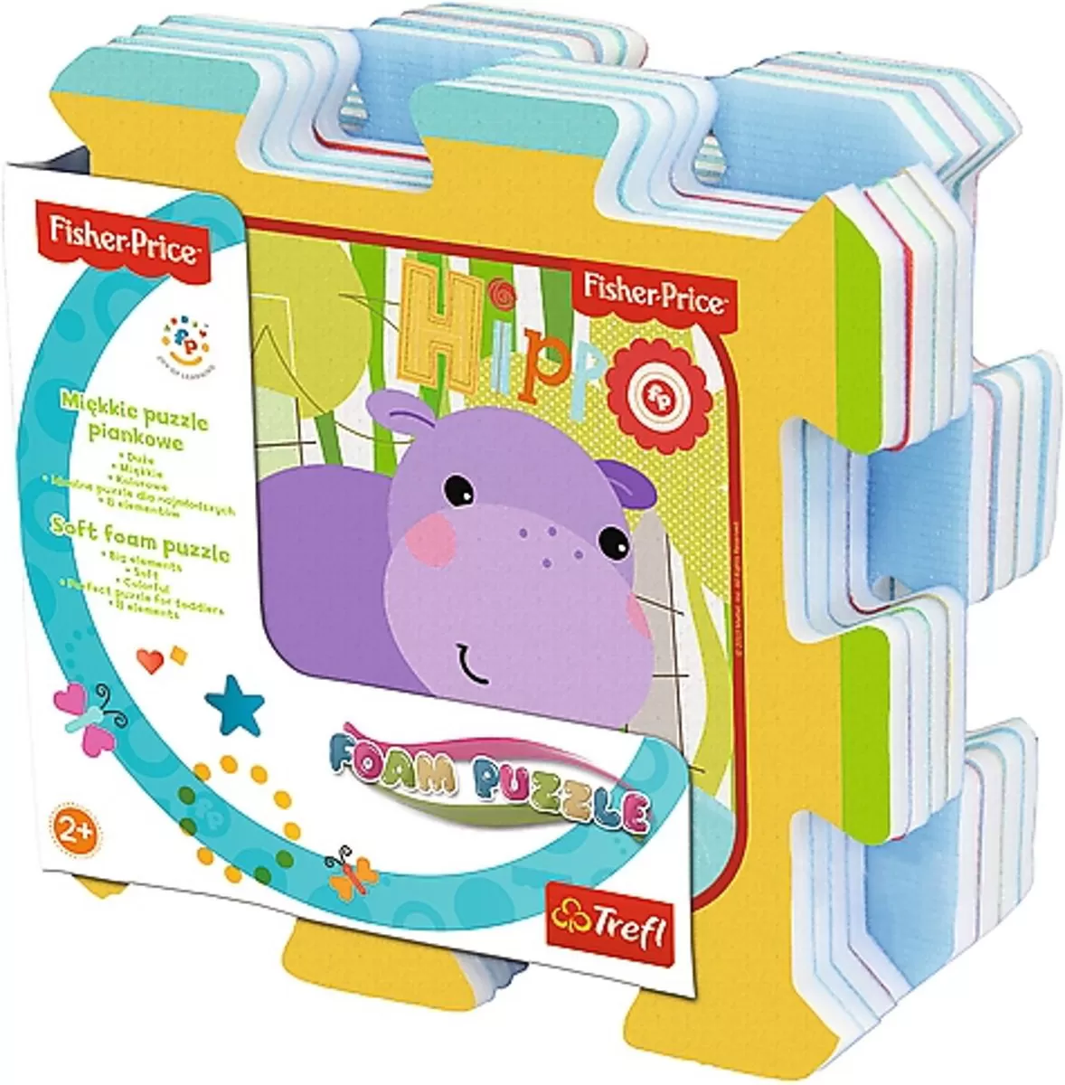 PUZZLE TREFL DIN SPUMA FISHER PRICE