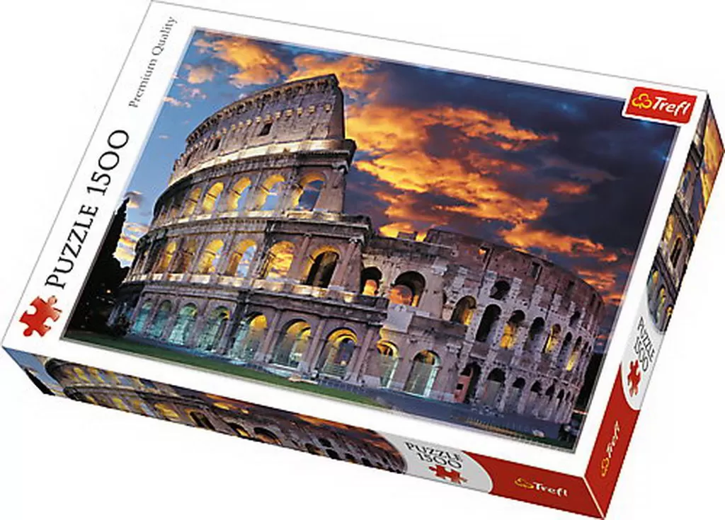 PUZZLE TREFL 1500 COLOSEUMUL DIN ROMA