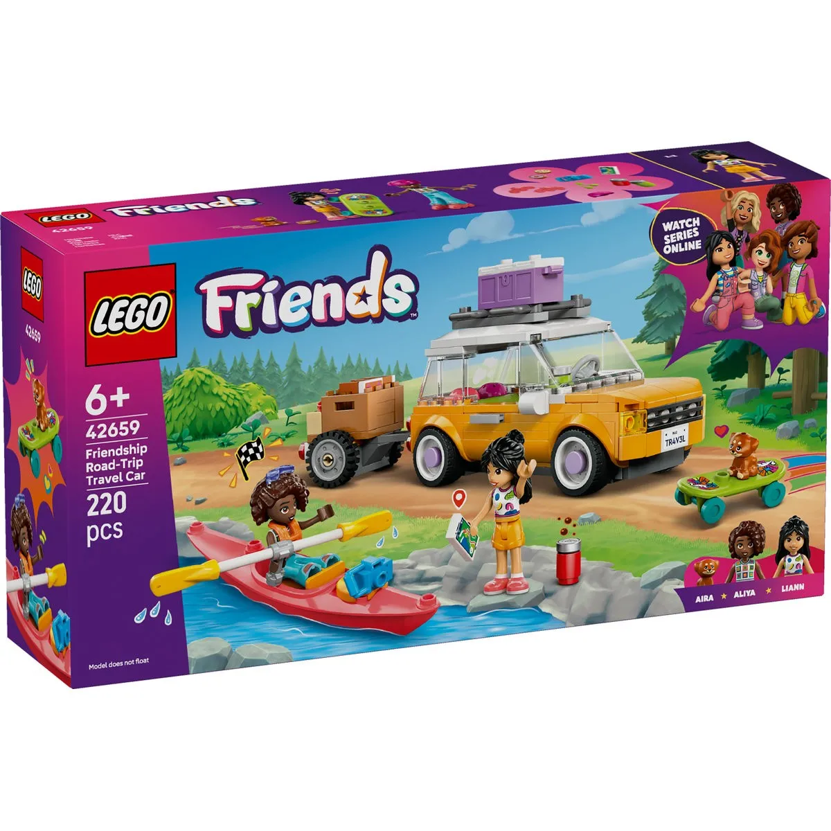LEGO FRIENDS MASINA DE CALATORII A PRIETENIEI 42659