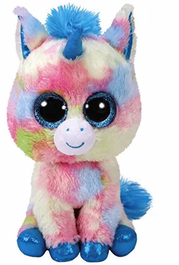 PLUS TY 24CM BOOS BLITZ UNICORN ALBASTRU