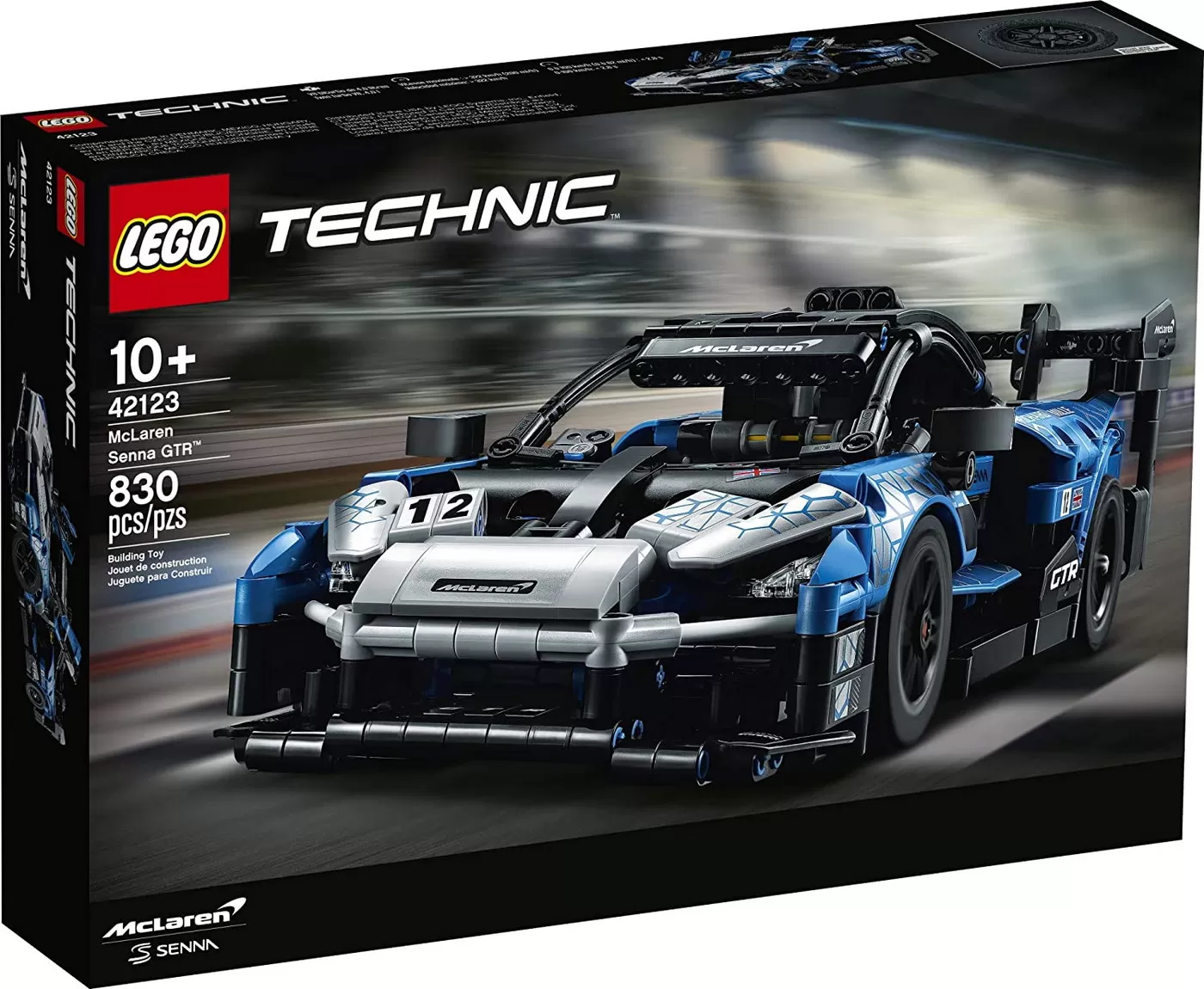 LEGO TECHNIC MCLAREN SENNA GTR 42123