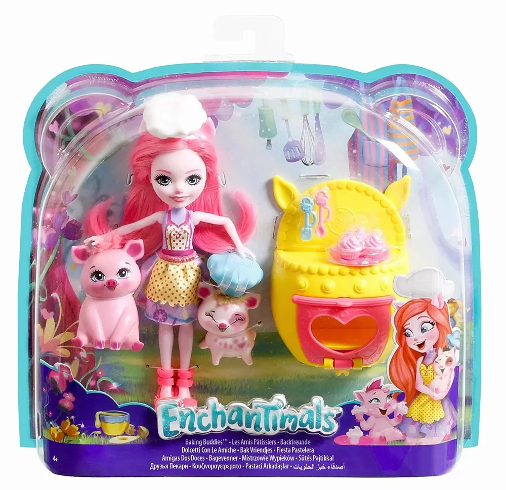 ENCHANTIMALS SET TEMATIC CU PRIETENII IN BUCATARIE
