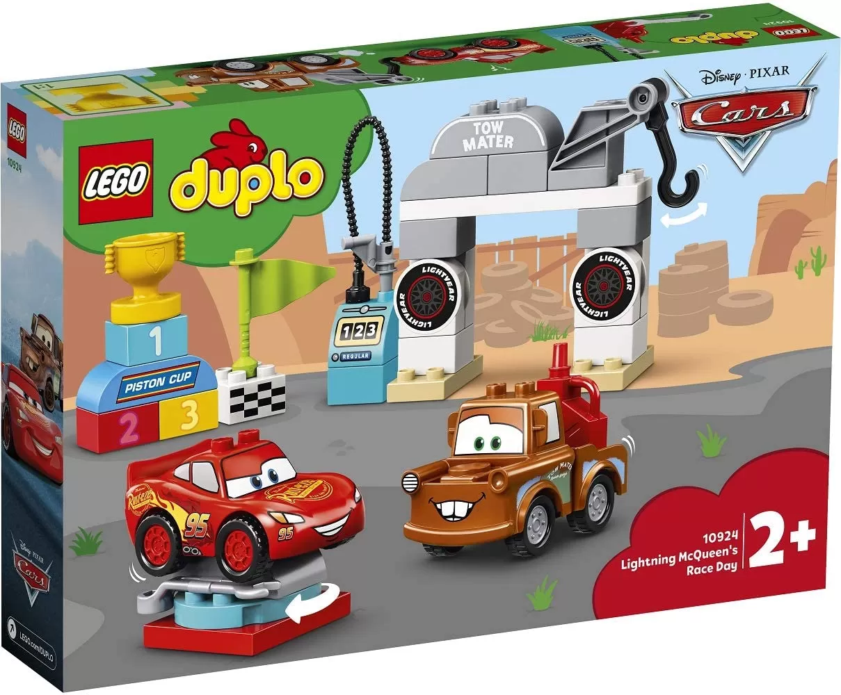LEGO DUPLO CARS ZIUA CURSEI LUI FULGER MCQUEEN 10924