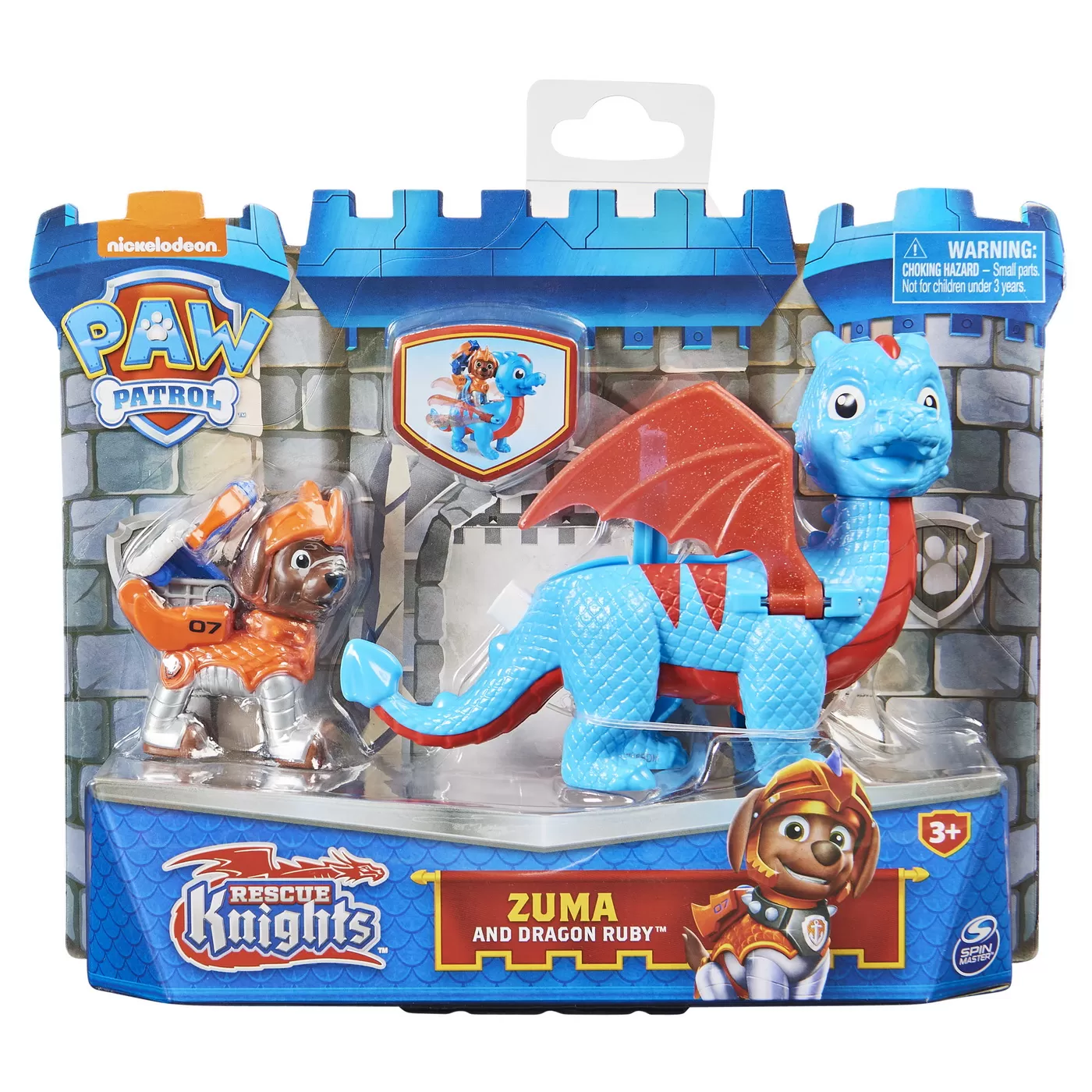 PATRULA CATELUSILOR MINIFIGURINE ZUMA SI DRAGON RUBY