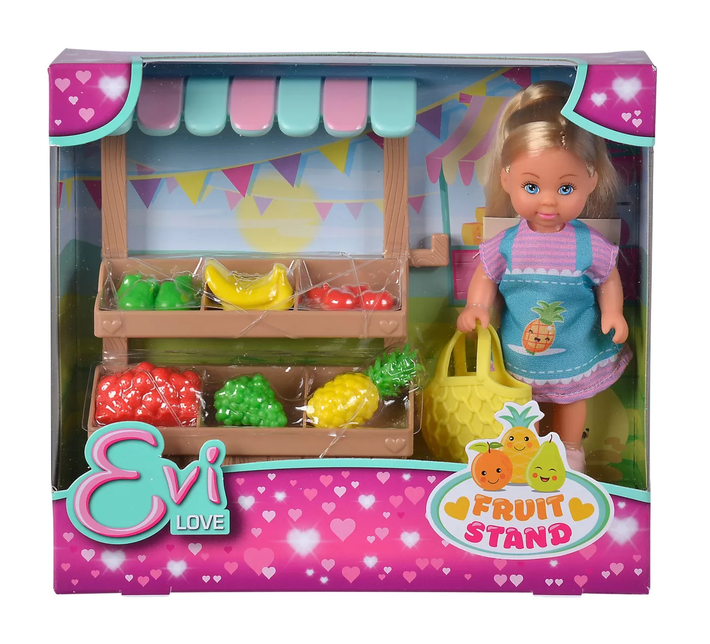 EVI LOVE PAPUSA EVI SI STAND DE FRUCTE