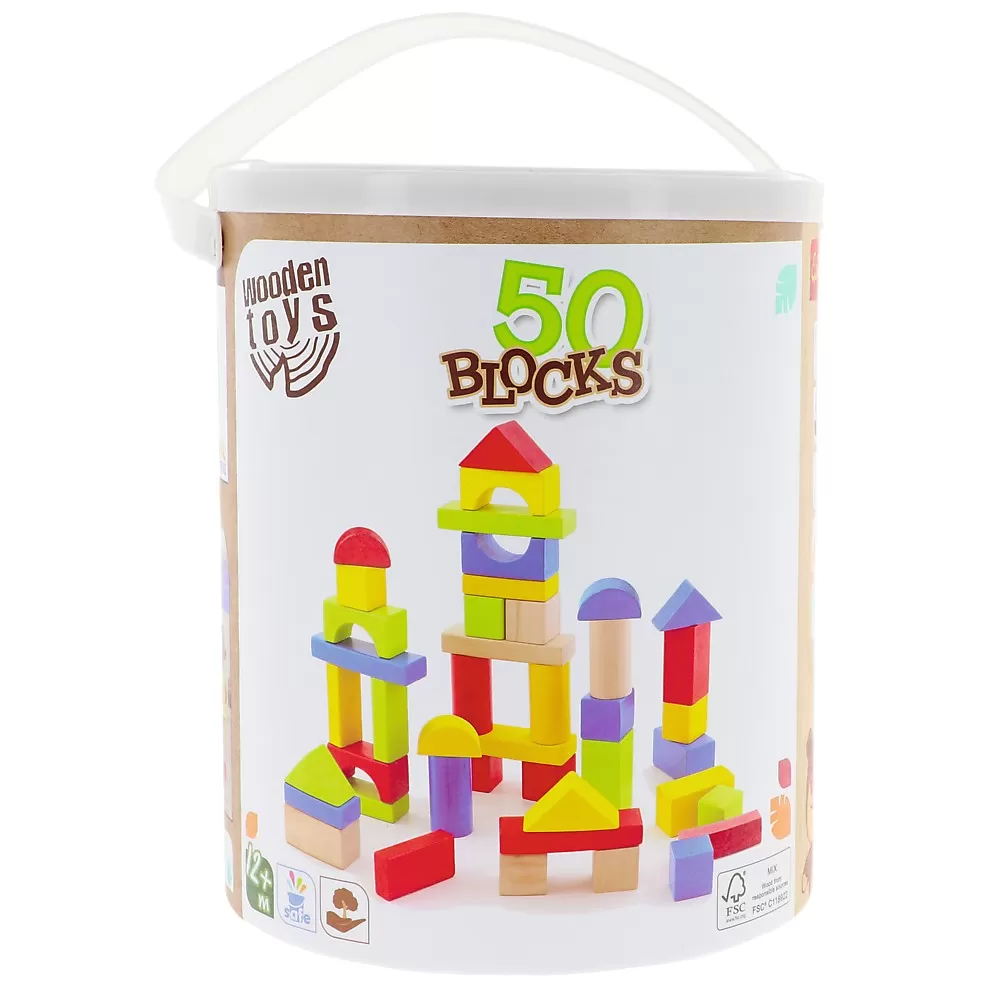 PUZZLE TREFL DIN LEMN 50 BLOCURI