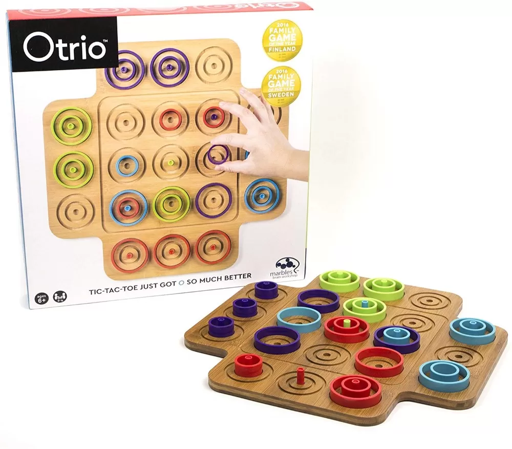 JOC MARBLES OTRIO DELUXE EDITION DIN LEMN