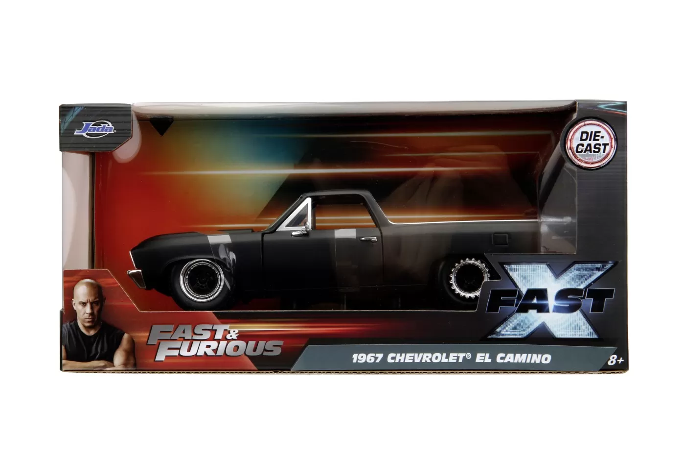 JADA FAST FURIOUS MASINUTA METALICA CHEVROLET EL CAMINO 1967 SCARA 1:24