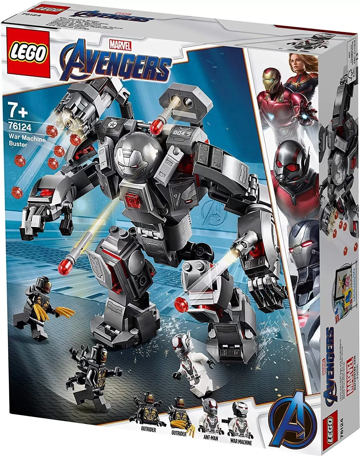LEGO SUPER HEROES SPĂRGĂTOR DE MAȘINI DE RĂZBOI 76124