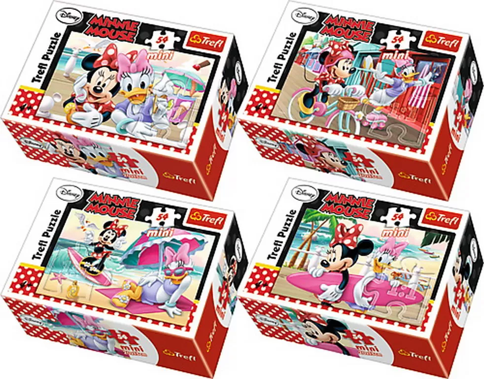 PUZZLE TREFL MINI 54 MINNIE IN VACANTA