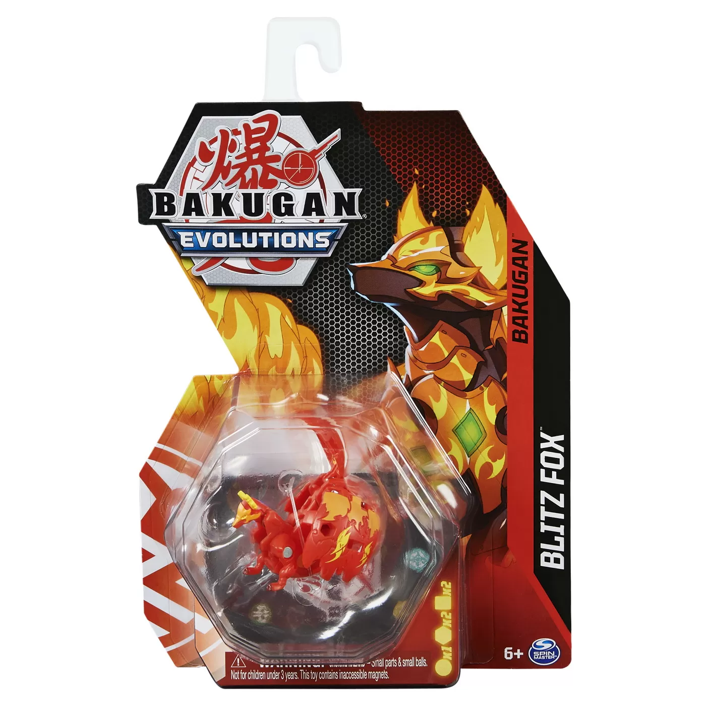 BAKUGAN S4 BILA CLASICA BLITZ FOX