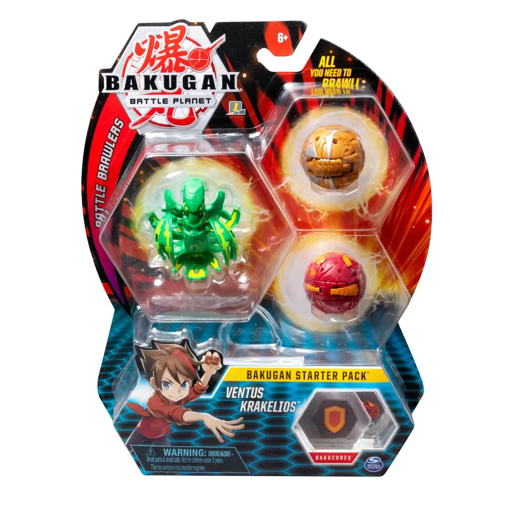 BAKUGAN PACHET START VENTUS KRAKELTOS