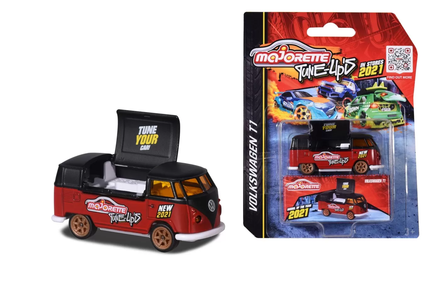 MAJORETTE MASINUTA VOLKSWAGEN T1 2021 7.5CM