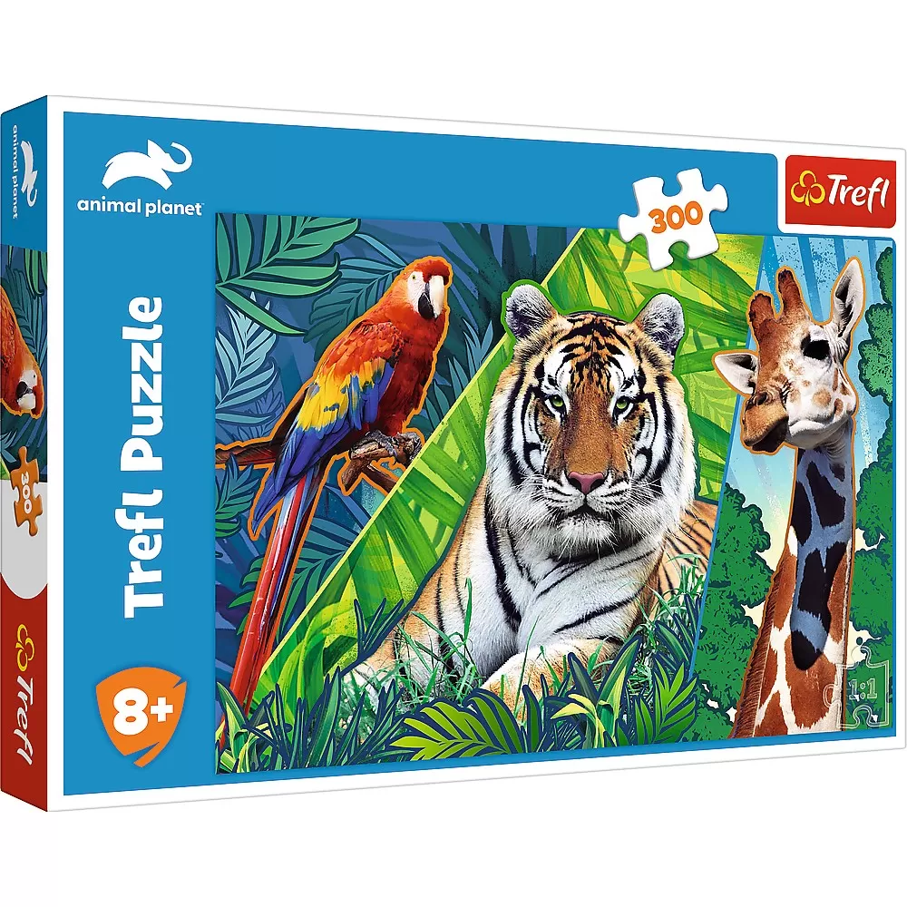 PUZZLE TREFL 300 ANIMAL PLANET UIMITOARELE ANIMALE SALBATICE