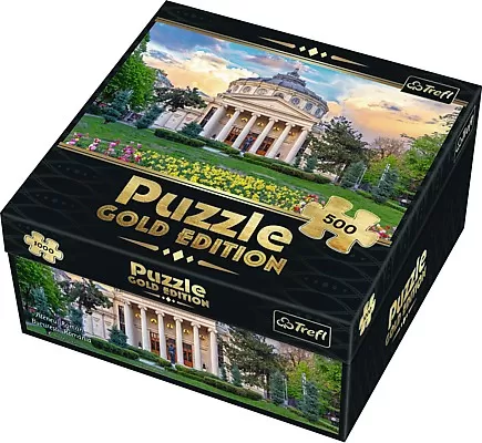 PUZZLE TREFL 500 GOLD EDITION ATENEUL ROMAN BUCURESTI
