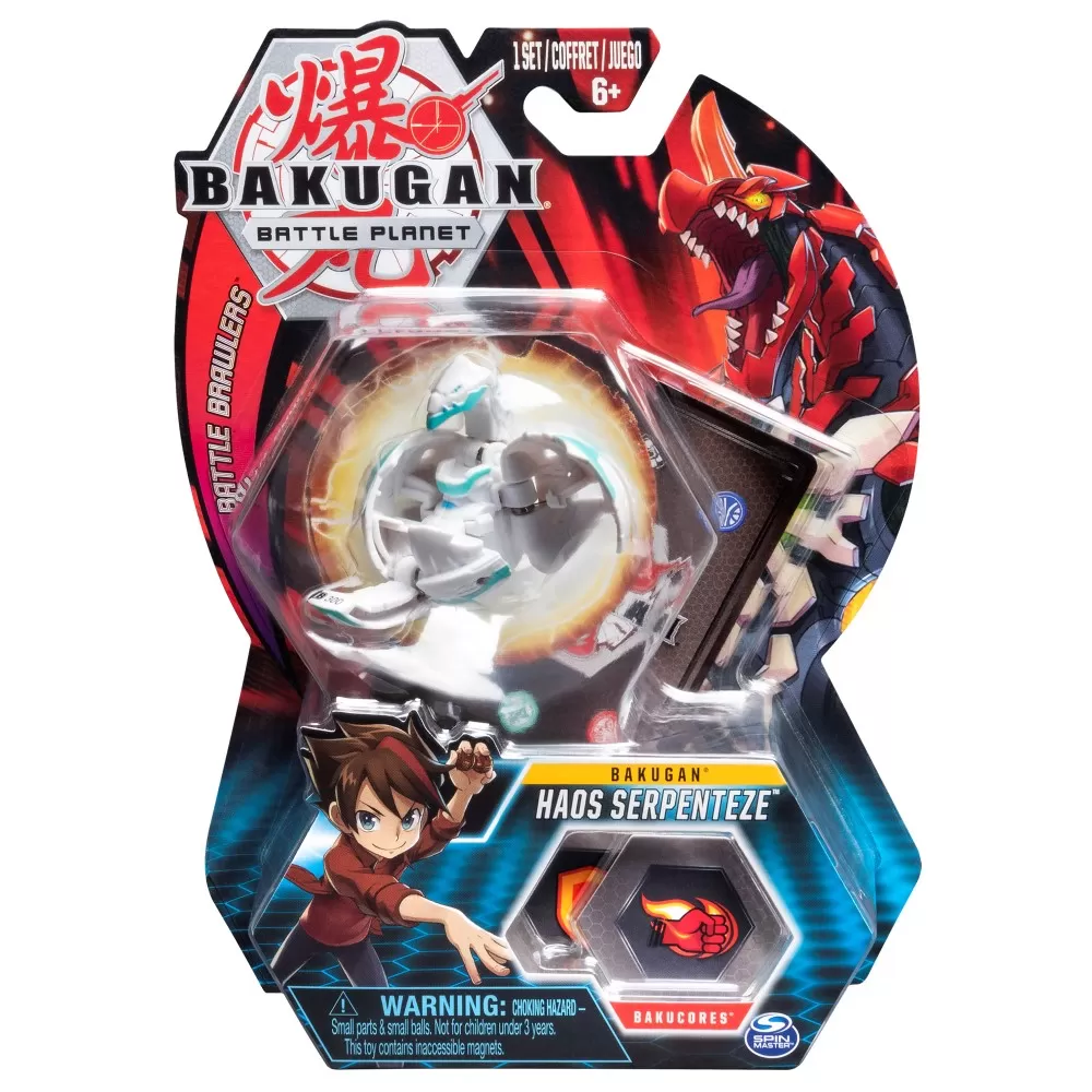 BAKUGAN BILA HAOS SERPENTEZE LEVIATHAN WHITE
