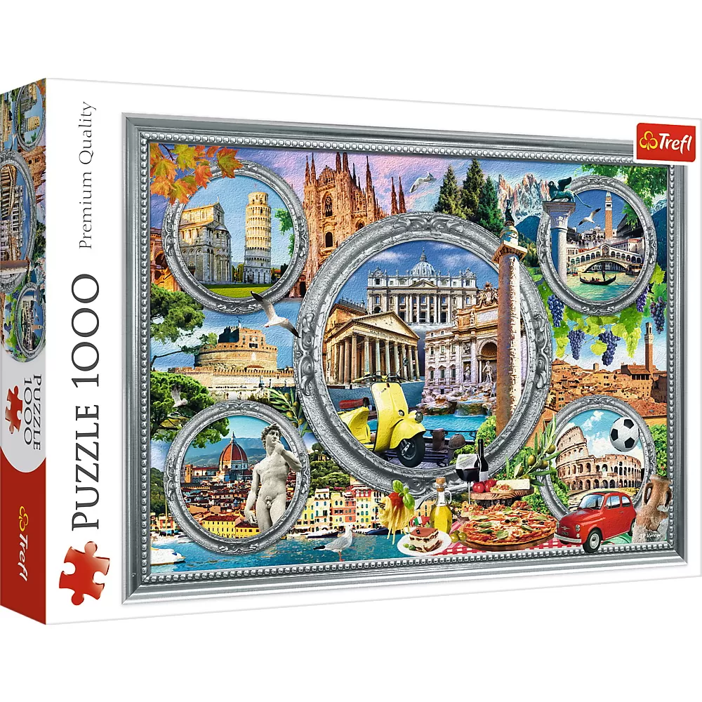 PUZZLE TREFL 1000 CITY BREAK ITALIA