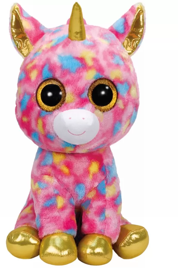 PLUS TY 42CM BOOS UNICORN MULTICOLOR