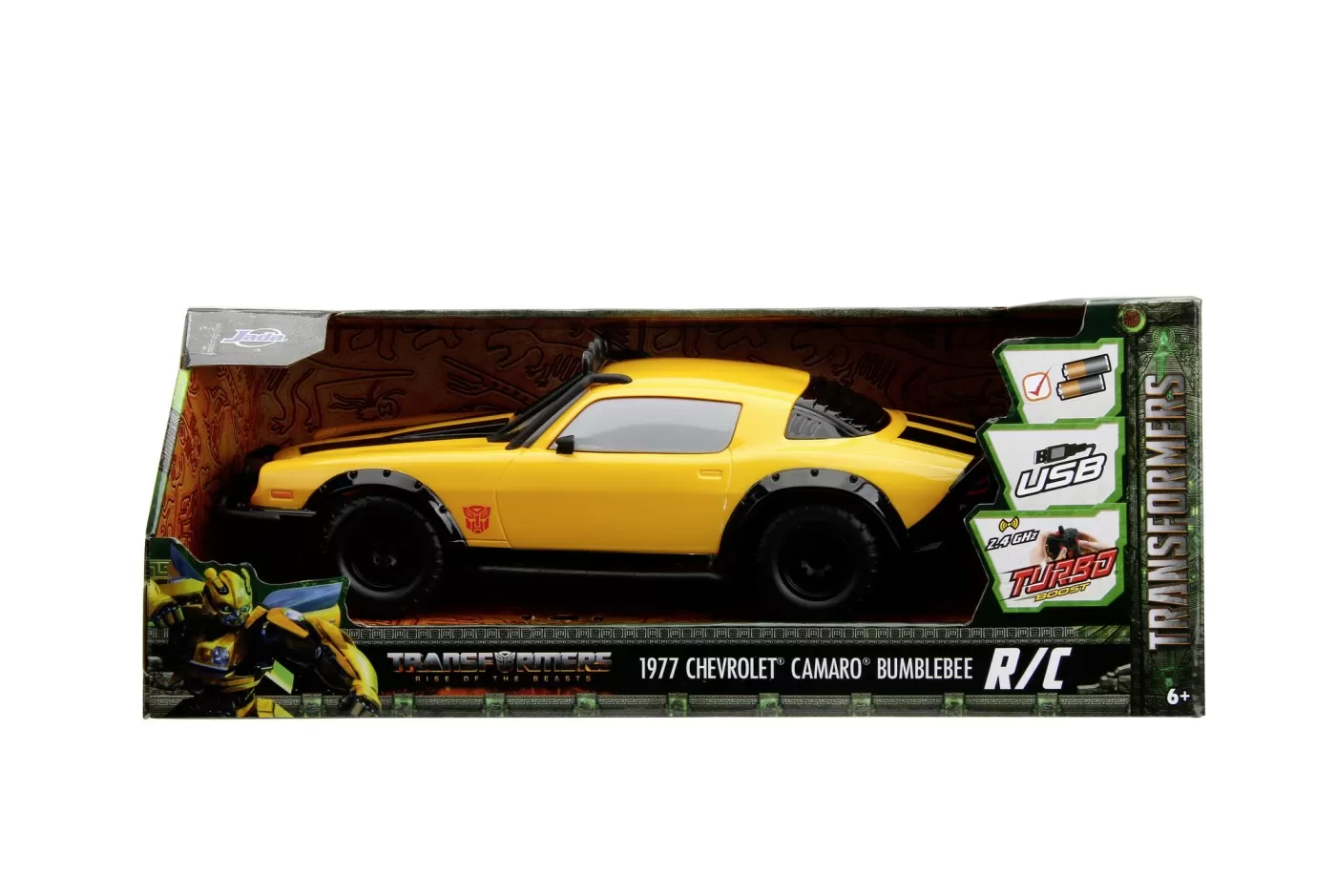JADA TRANSFORMERS MASINUTA CU TELECOMANDA BUMBLEEBEE SCARA 1:16