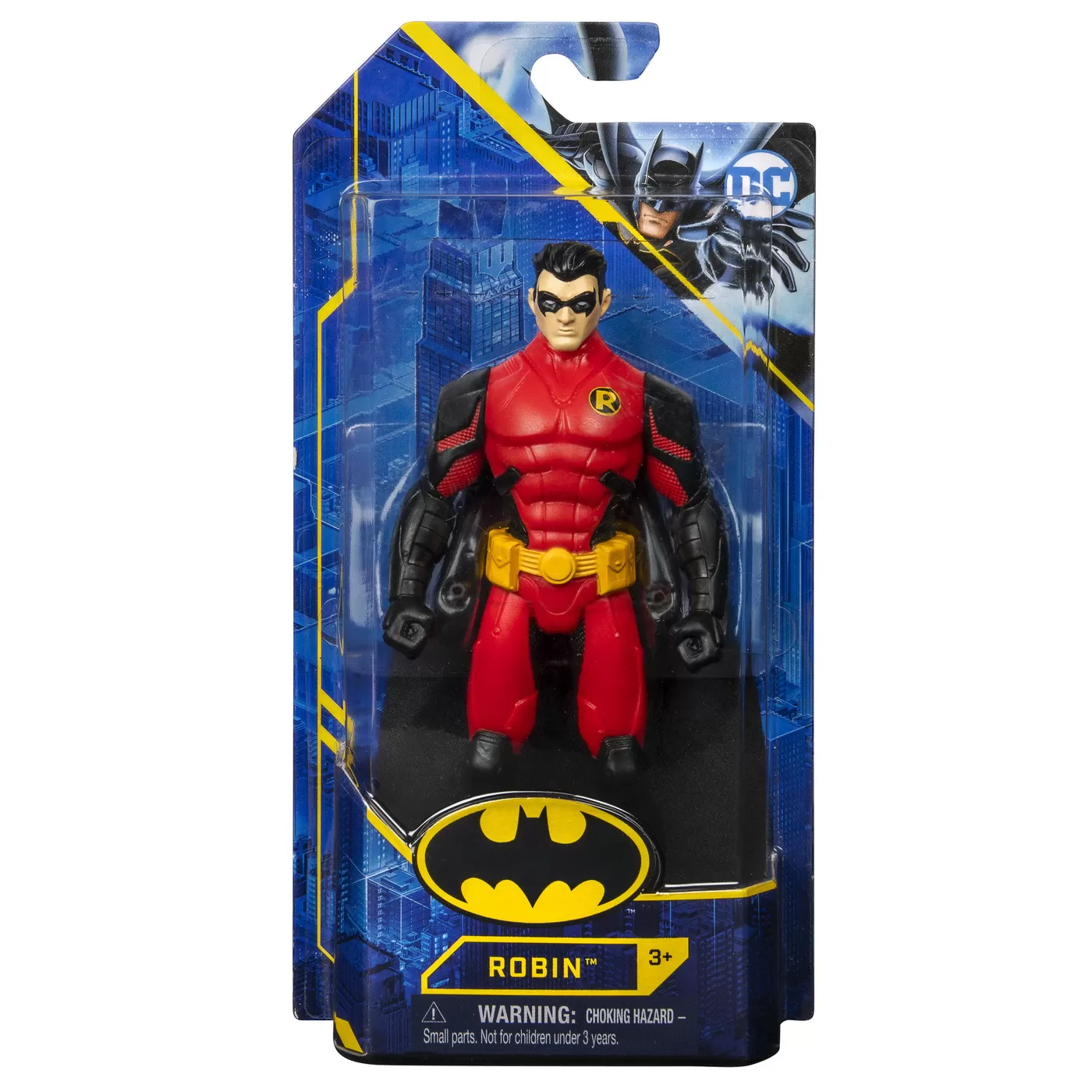 BATMAN FIGURINA ROBIN 15CM IN COSTUM ROSU