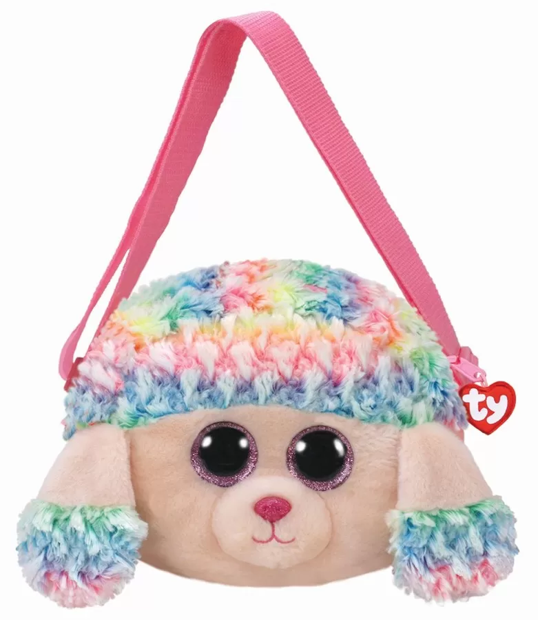 GENTUTA DE UMAR DIN PLUS TY 15CM RAINBOW PUDEL