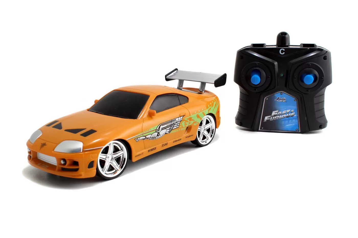 MASINUTA METALICA CU TELECOMANDA FAST AND FURIOUS RC BRIAN’S TOYOTA SCARA 1:24