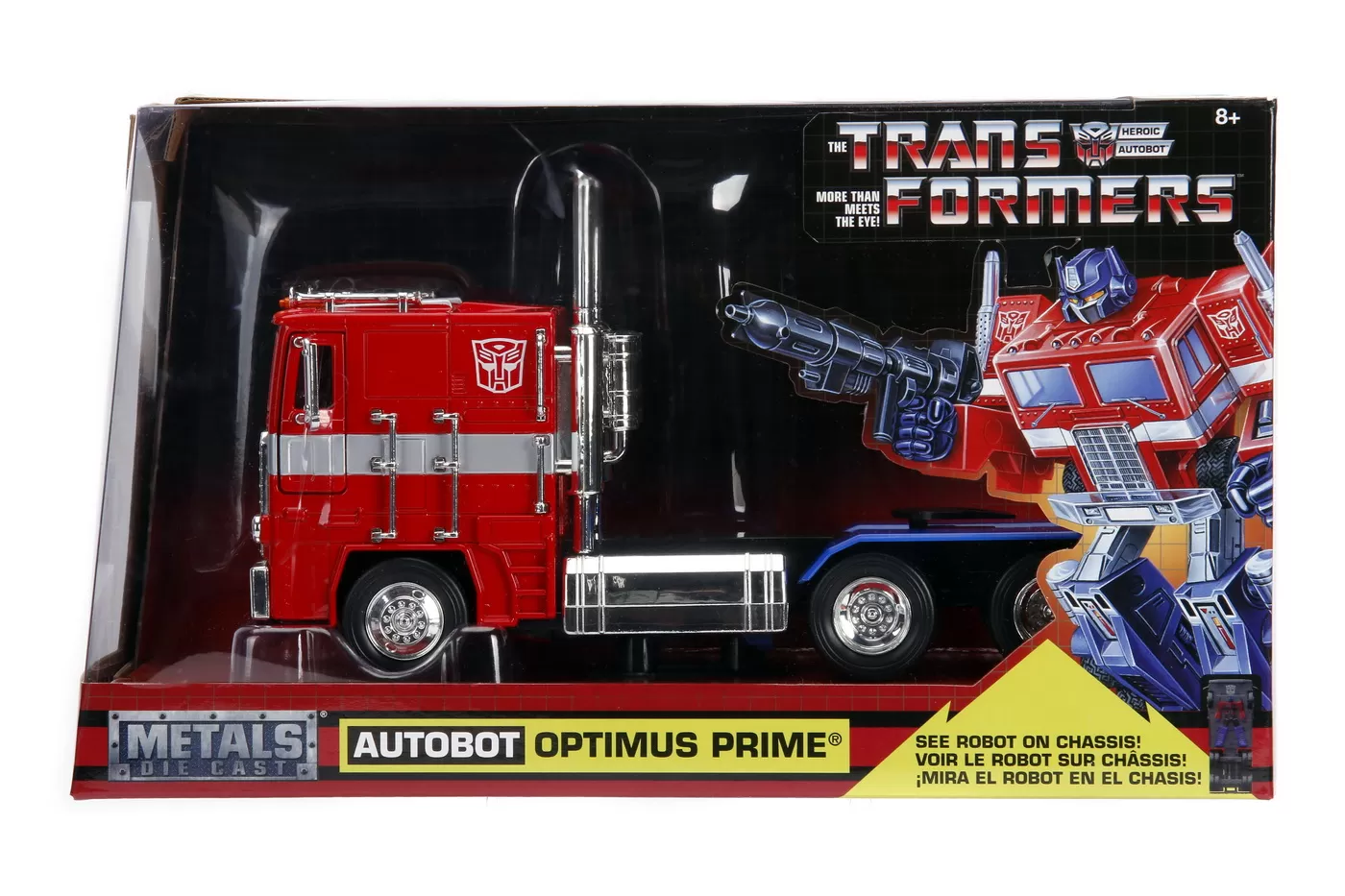 CAMION TRANSFORMERS G1 OPTIMUS PRIME SCARA 1:24